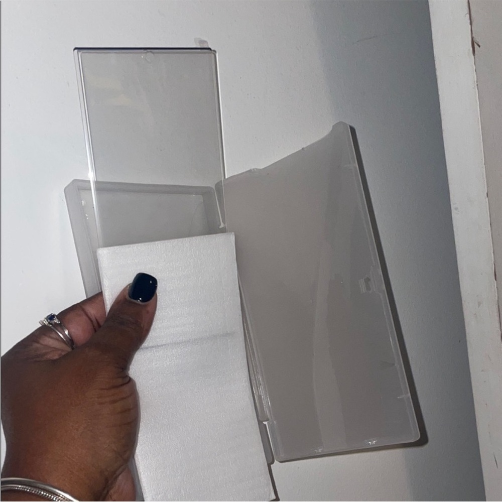 Clear Plastic Storage Cases